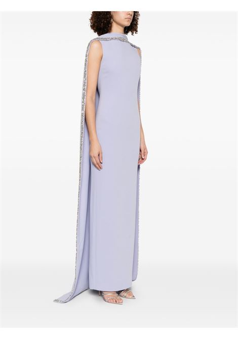 Abito da sera con coprispalle in lilla Roland mouret - donna ROLAND MOURET | RMRS25074GAL